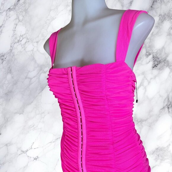 Michael Costello x REVOLVE Itzel Mini Dress in Pink - Picture 6 of 12